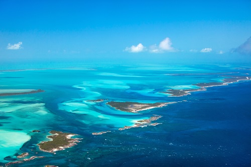 Bahama's tropisch eiland