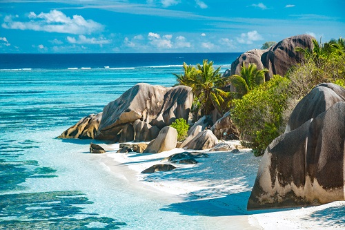 Seychellen tropisch eiland