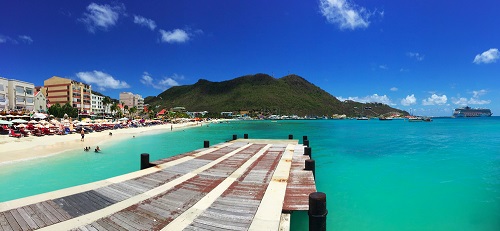 Sint Maarten tropisch eiland