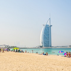 Zonbestemmingen maart - Dubai