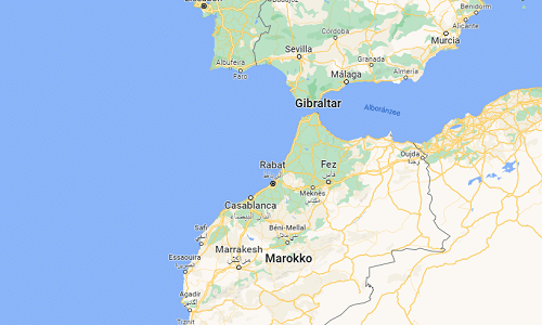 Waar ligt Marokko - kaart Marokko