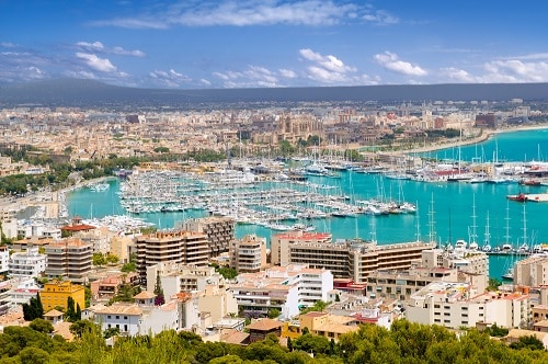Palma de Mallorca - populaire hotspot